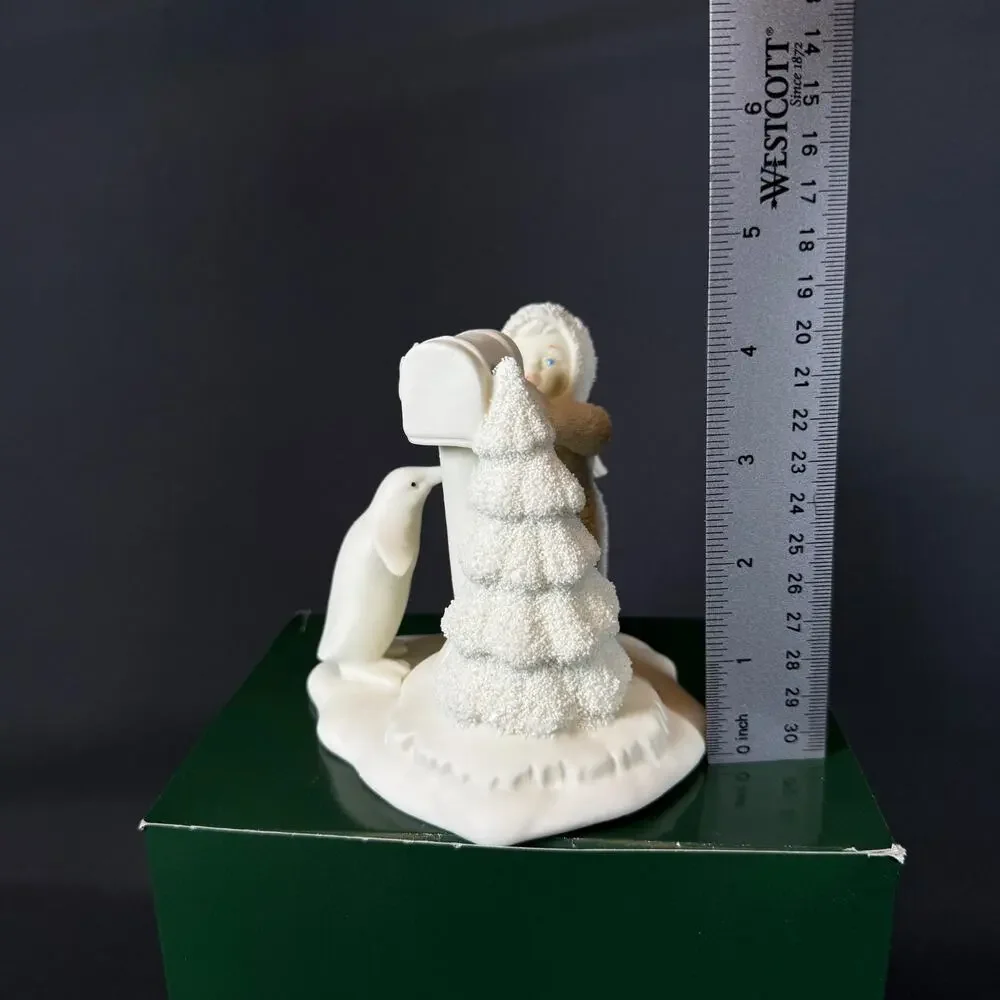 Retired Department 56 Snowbabies You Didn't Forget Me Figurine w/Box 4.5